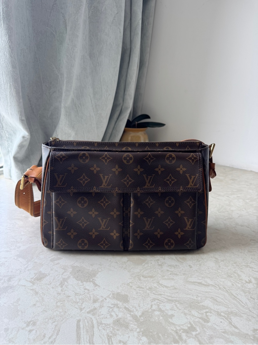 Louis Vuitton Vivacite Monogram Canvas Bag